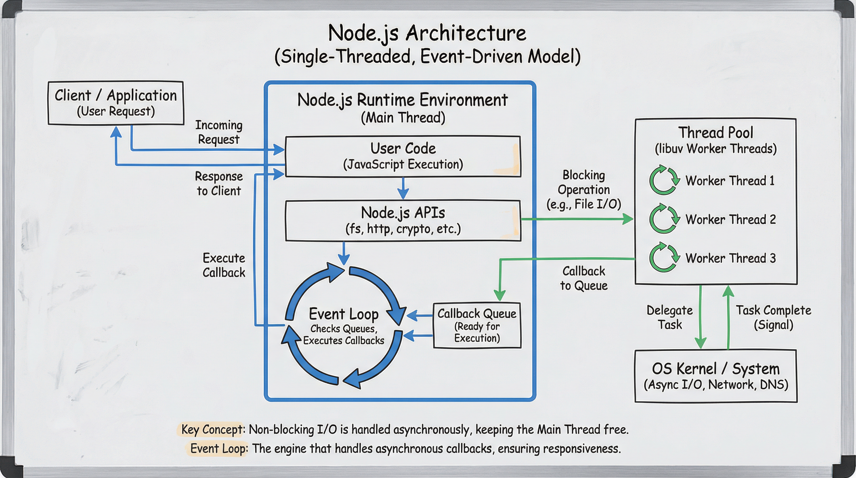 Generated Node.js Architecture Diagram
